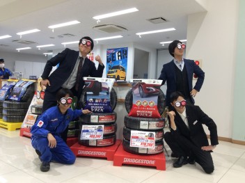 スタットレスタイヤ　キャンペーン実施中です☆★