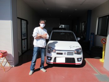 アルトワークスご納車おめでとうございます！