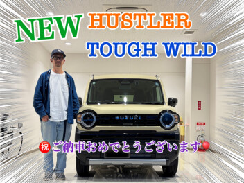 新型ハスラーを納車いたしました!