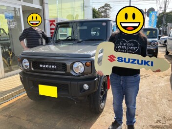 ジムニーご納車です！