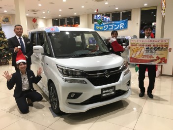 クリスマスに模様替えいたしました！