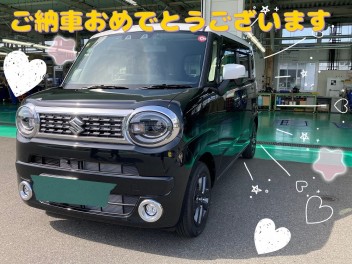 ワゴンＲスマイルご納車式です♪