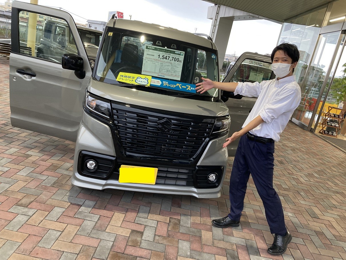 るとお スズキ SUZUKI 純正スペーシアベースMK33Vグリル2，500km使用