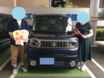 ワゴンRスマイル　納車しました！！