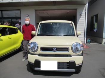 ハスラー　納車式です！