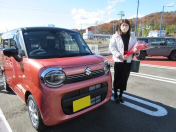 新車ワゴンRスマイルご納車頂きました！