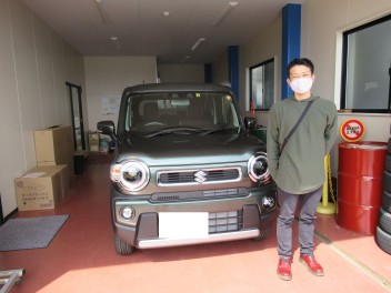 ハスラーターボ　納車式です！
