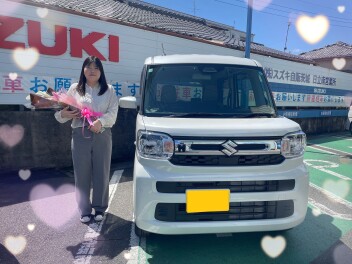 Ｓｐａｃｉａご納車です!!!