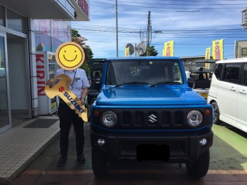 ジムニーご納車です！