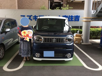 ワゴンＲスマイル　納車しました！！