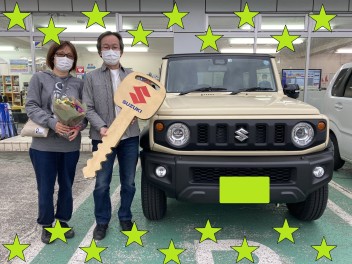 I様、ご納車おめでとうございます！！！