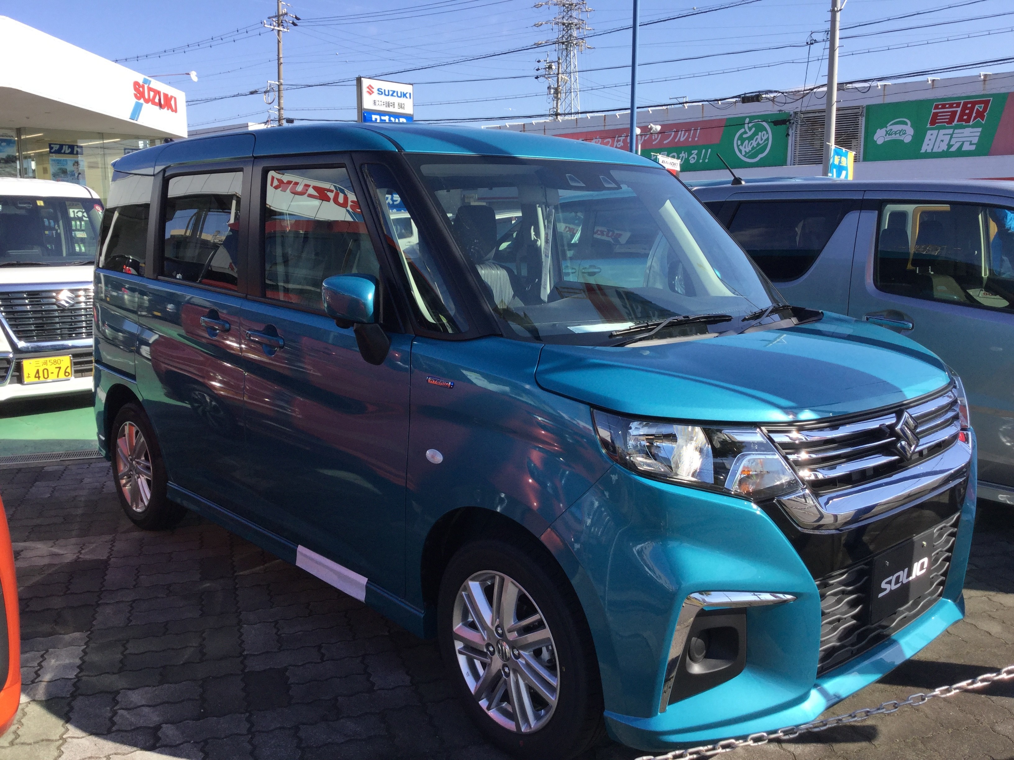 新型ソリオ 試乗車が出来ました 新車情報 お店ブログ 株式会社スズキ自販中部 西尾店