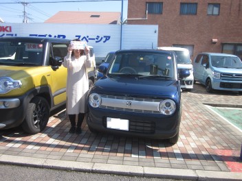 ラパンご納車です☆ミ