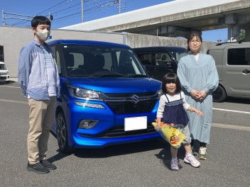ソリオ　バンディット　ハイブリッドＭＶ　納車させていただきました
