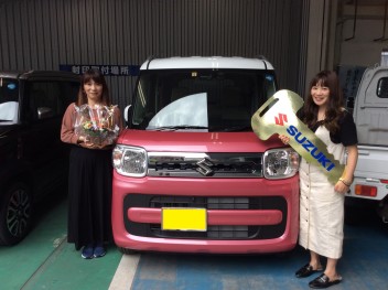 Ｋ様、スペーシア納車♡