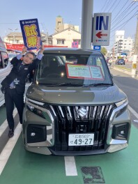 ソリオバンディット試乗して頂きました！！