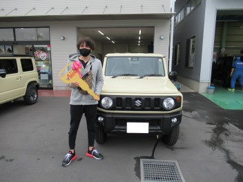 ジムニ－納車です