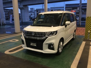 ソリオ展示車はいりました！！！