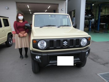 ジムニー　納車式です！