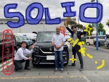 SOLIOのご納車でした！