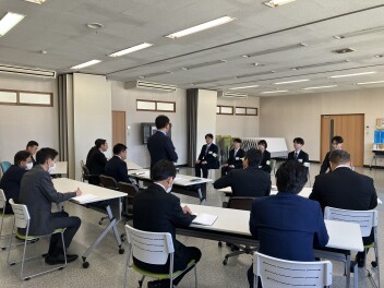 入社式＆労働組合