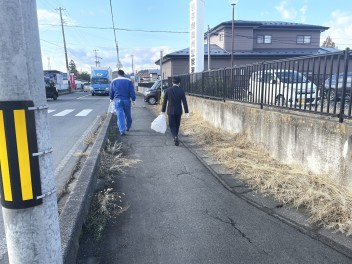 奉仕活動実施しました！