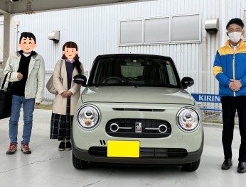 N様　アルトラパンLCご納車　おめでとうございます！