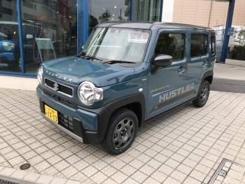 新型ﾊｽﾗｰ！試乗車登場！