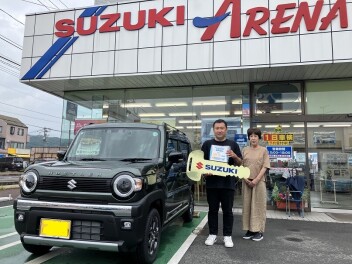 ☆祝☆ハスラー　タフワイルド納車式