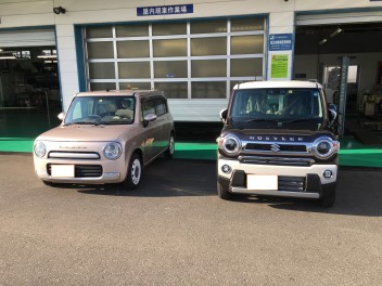 ハスラーＪスタイルご納車させて頂きました！