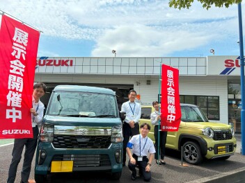 ＮＥＷモデル発表展示会１４日まで！