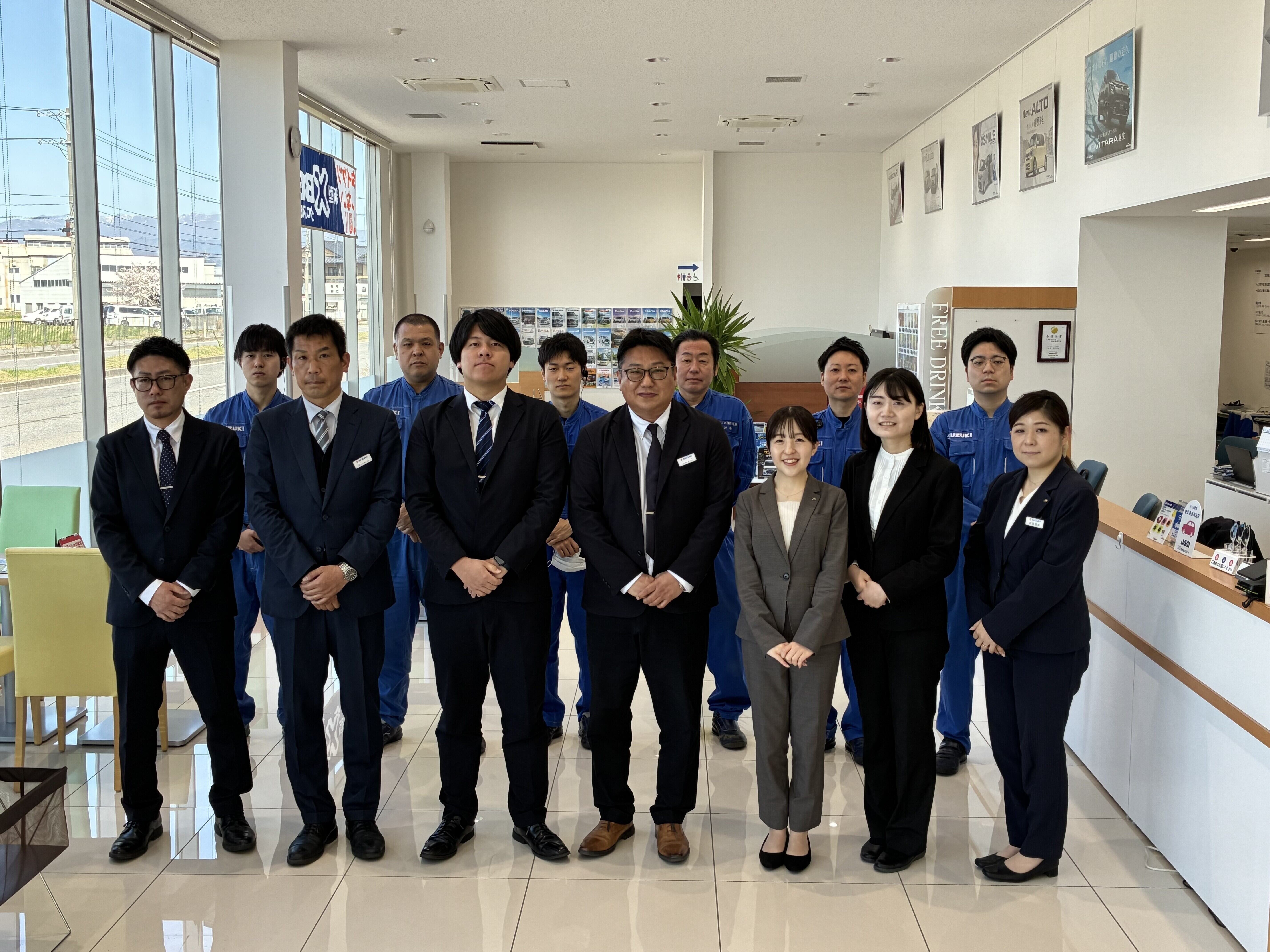 店舗からのごあいさつ｜株式会社スズキ自販福島 スズキアリーナ郡山西