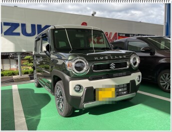 ハスラーご納車★ズバリ決め手は？『かわいい丸いヘッドライトと派手過ぎない内装でデザイン』