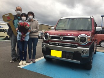 Ｏ様ハスラーご納車です！