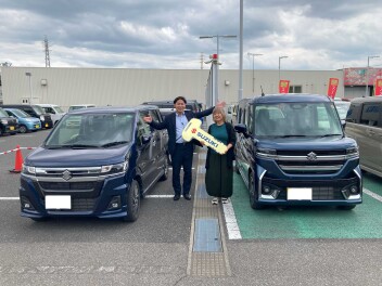 スペーシアカスタムご納車しました！！！