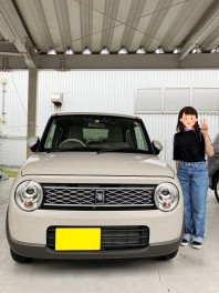 K様　アルトラパンご納車おめでとうございます！