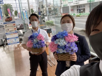 雨の日が続きますが．．．！