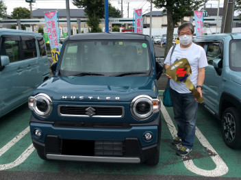 新型ハスラーご納車おめでとうございます