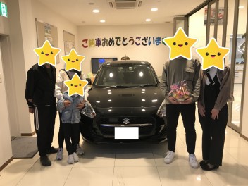 スイフトご納車おめでとうございます！