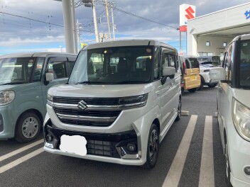 スペーシアカスタム納車させて頂きました！