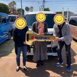 スペーシアカスタムご納車です！！