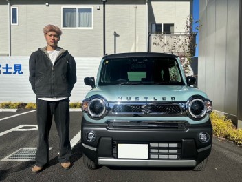 連続!!HUSTLERご納車おめでとうございます！