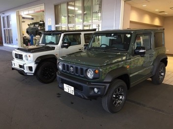 ２台目のシエラ。納車おめでとうございます。