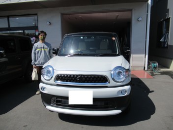 クロスビー　納車式です！