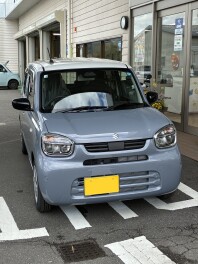 フォギーブルー/ソフトベージュのアルト！ご納車いたしました