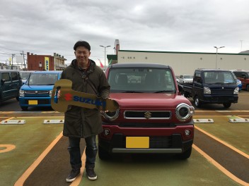 ハスラーを納車させて頂きました！！