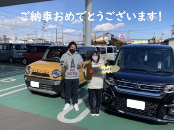 ソリオご納車です！