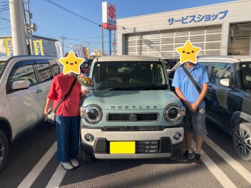 ☆ハスラーを納車させていただきました☆