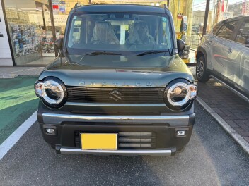 ハスラーをご納車させていただきました。