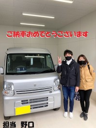 Ｍ様　本日ご納車です